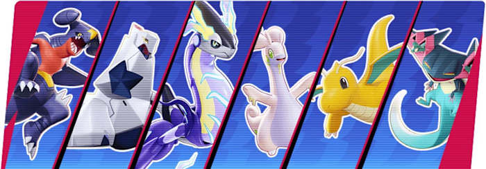 miraidon, goodra, dragonite joining Pokemon Unite